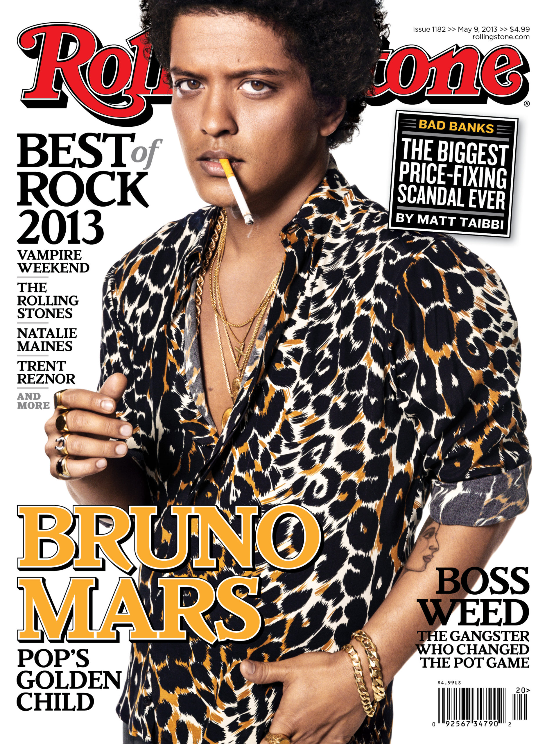 Bruno Mars Rolling Stone May 9 2013