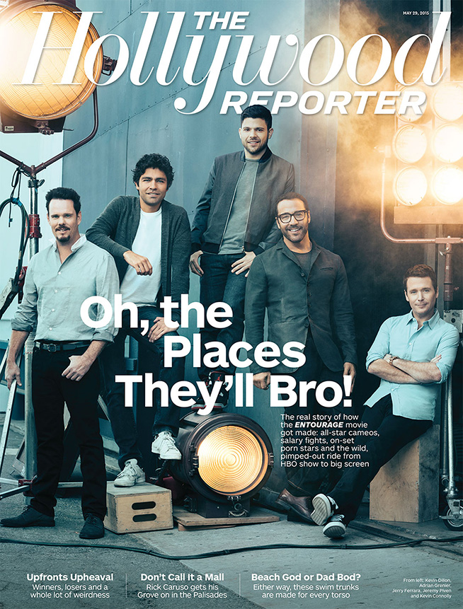 The Cast of Entourage by Austin Hargrave for the Hollywood Reporter