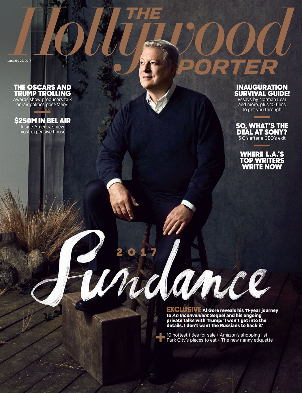 Shot at Quixote: Al Gore by Koury Angelo for The Hollywood Reporter