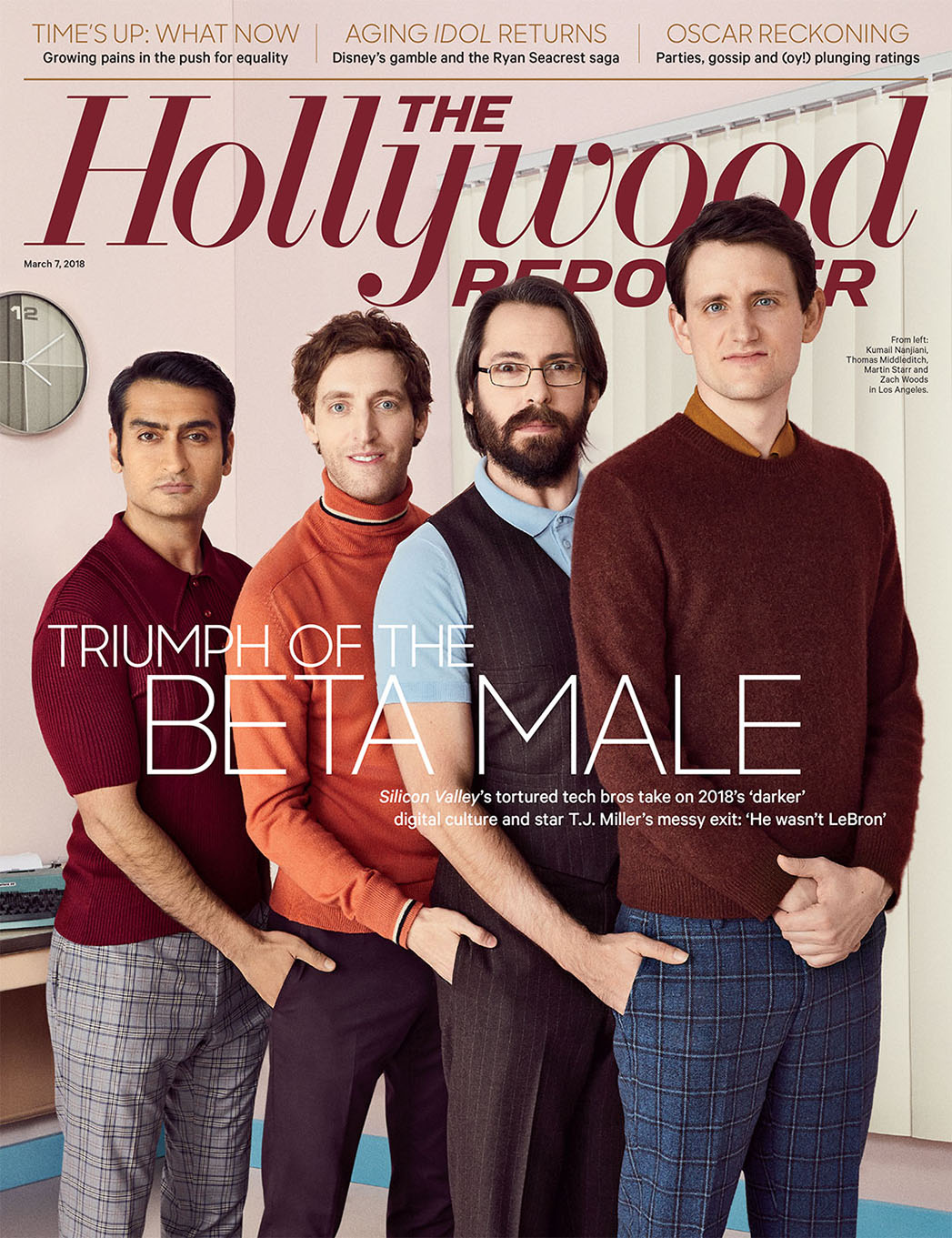The Cast of Silicon Valley by Sami Drasin for The Hollywood Reporter