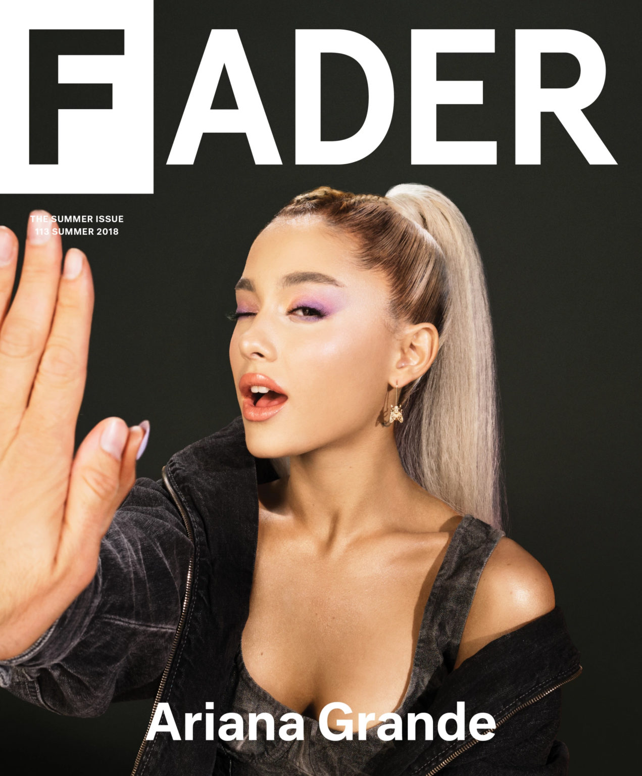 Shot at Quixote: Ariana Grande by Jason Nocito for The Fader Magazine