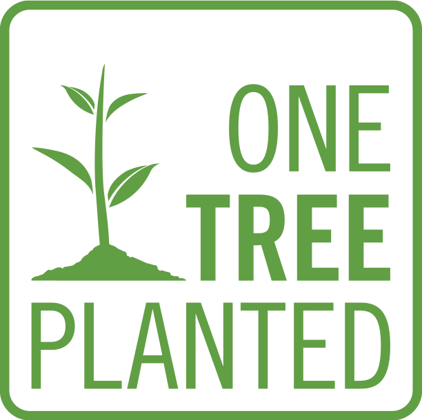 One Tree Planted Logo Square Green