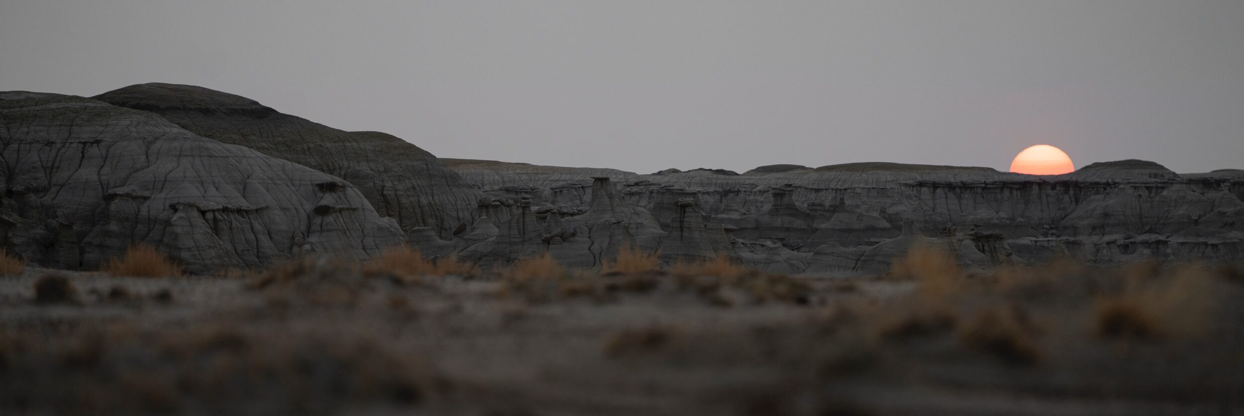 Badlands at Night