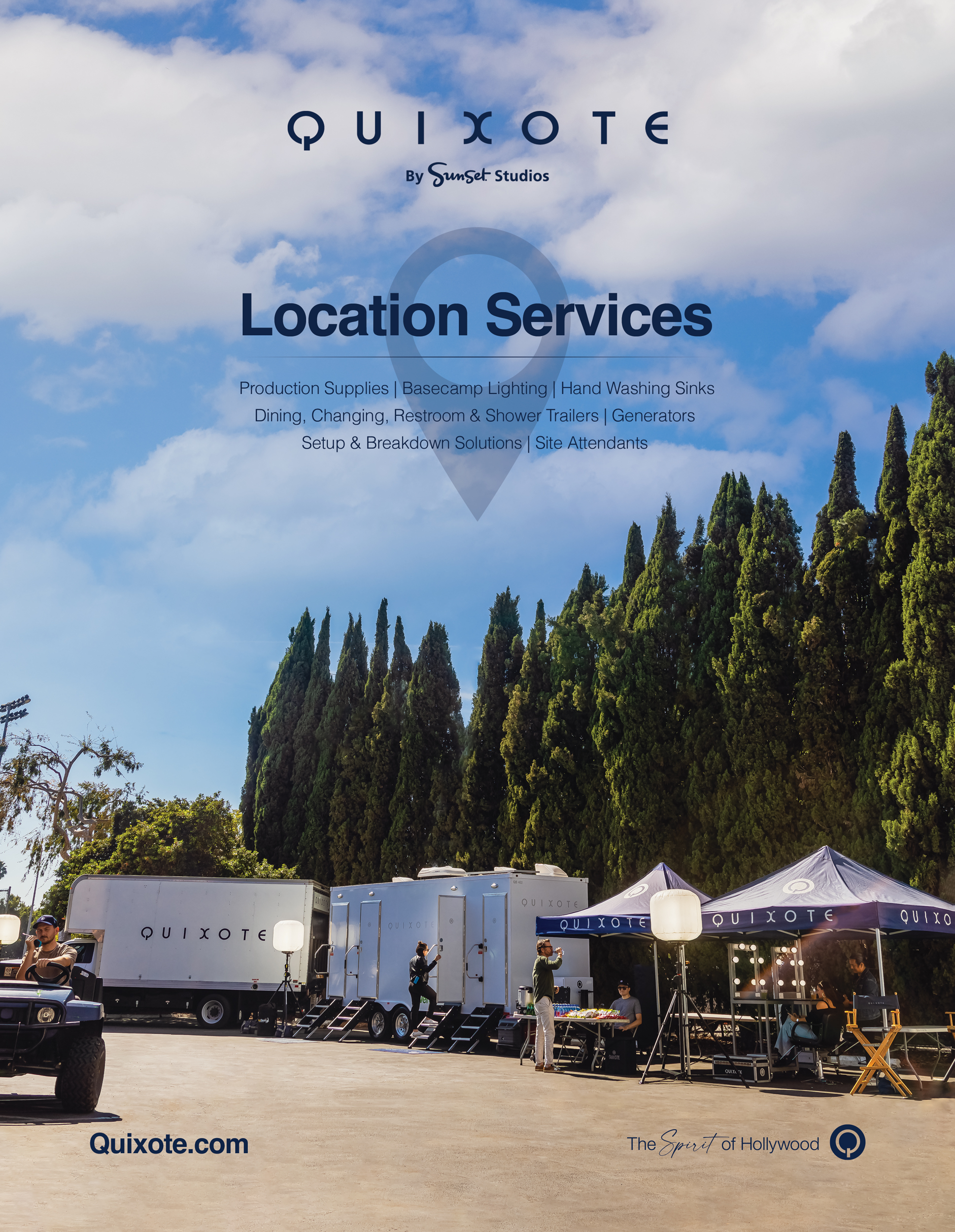 Quixote Location Services Ad
